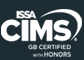 ISSA CIMS GB Certified with Honours logo